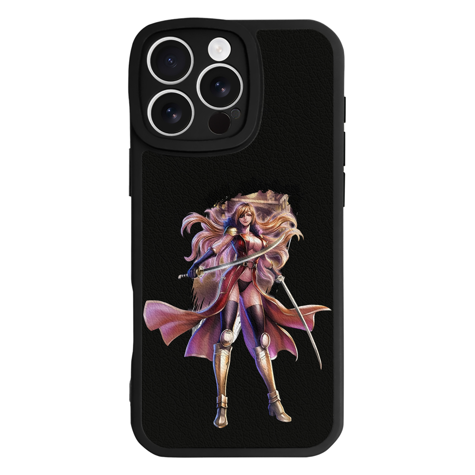 （画像用） 北斗の拳 Fist of the North Star 【iPhone 16シリーズ対応】シリコンスマホケース（レザー調） 材質：シリコン